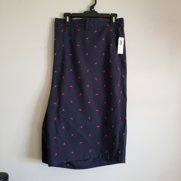 NWT Old Navy Ultimate Slim Pink Flamingos Shorts - Picture 4 of 6